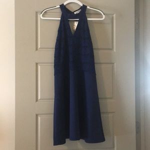 Navy blue dress from Francescas’s
